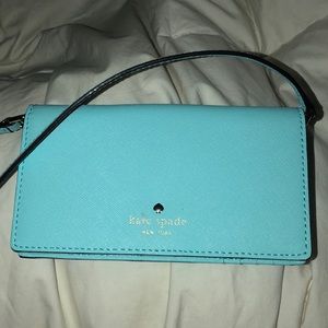 Blue Kate spade purse/wallet